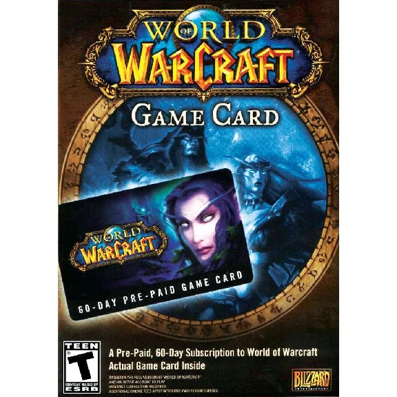 WORLD OF WARCRAFT wow 60 ДНЕЙ TIME CARD (EU/RU) 0% FEE