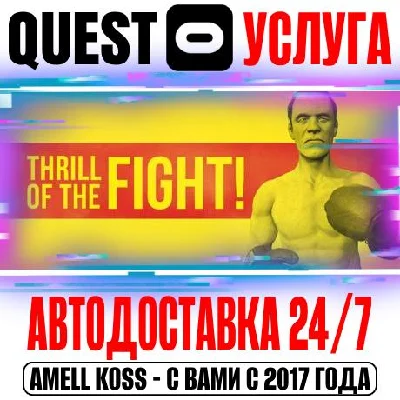 The Thrill of the Fight VR Gift Oculus Meta 2|3|3S|Pro