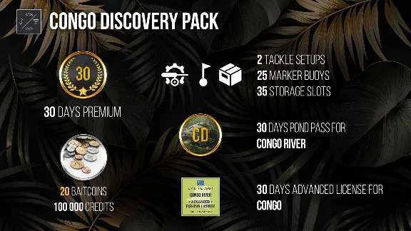 Fishing Planet: Congo Discovery Pack 💎 DLC STEAM GIFT