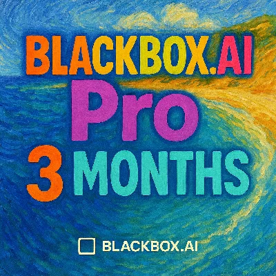 🧠 BLACKBOX.AI Pro 3-Month Account