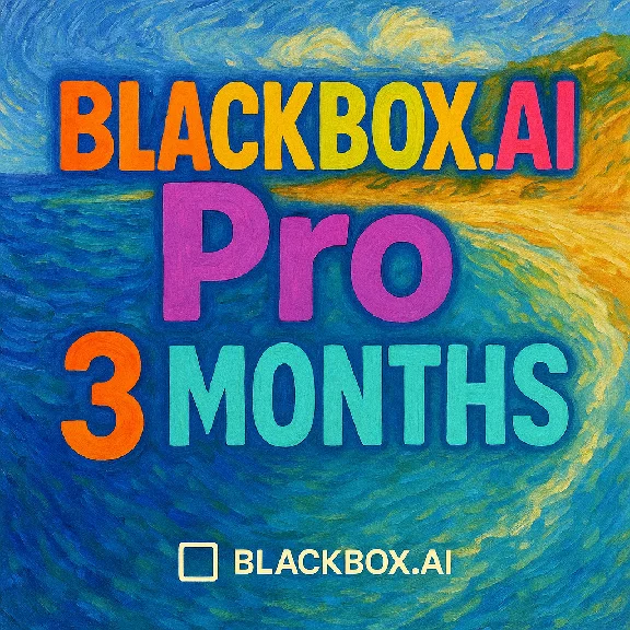 🧠 BLACKBOX.AI Pro 3-Month Account
