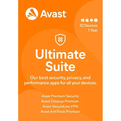 Avast Ultimate Suite 1 Year KEY GLOBAL