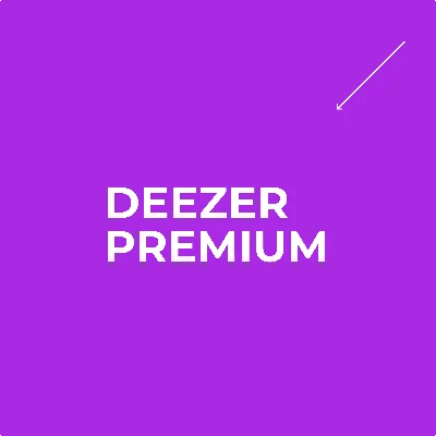 DEEZER PREMIUM - ЛЮБОЙ РЕГИОН - HI-FI - ГАРАНТИЯ