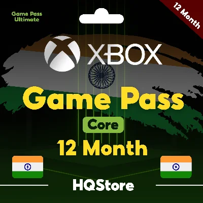 🎮XBOX GAME PASS CORE CODE 12M INDIA INSTANTLY 24/7