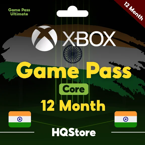🎮XBOX GAME PASS CORE CODE 12M INDIA INSTANTLY 24/7