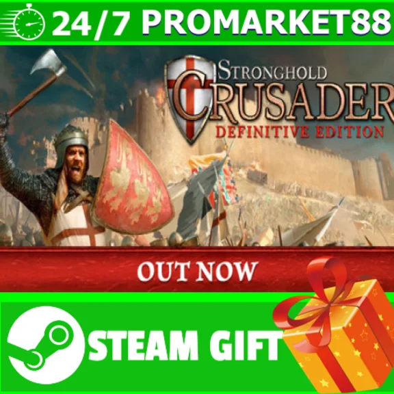 ⭐️ Stronghold Crusader: Definitive Edition STEAM GIFT