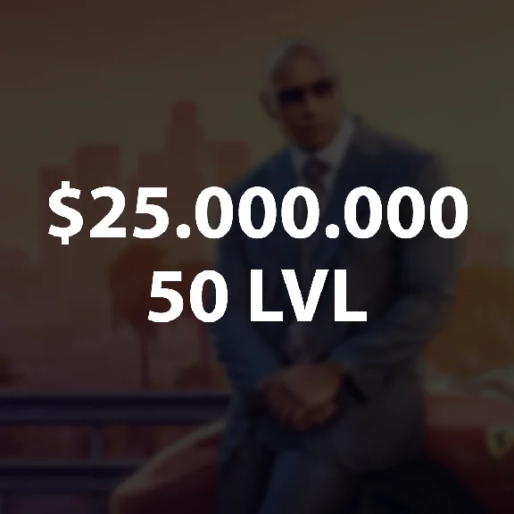 Money $25.000.000 | 50 LVL | Max Skills