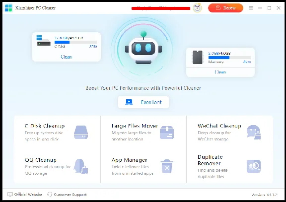🔰 Kingshiper PC Cleaner 🔑 Счет 6 месяцев 🚀