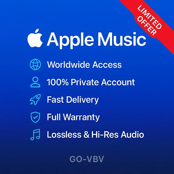 Apple Music 🇺🇸 – Individual | 1/3M | Global ✅🌍 PRO