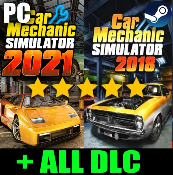 CAR MECHANIC SIMULATOR 2021/2018 +ALL DLC・GLOBAL・STEAM