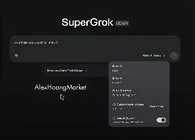 Grok AI | 🧠 SuperGrok 4 Heavy 🚀 Subscription 1 Month