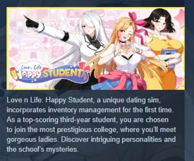 Love n Life: Happy Student АВТОДОСТАВКА STEAM РОССИЯ