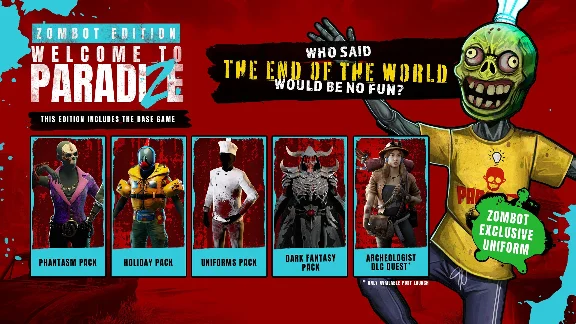 WELCOME TO PARADIZE - ZOMBOT EDITION XBOX SERIES S|X KE