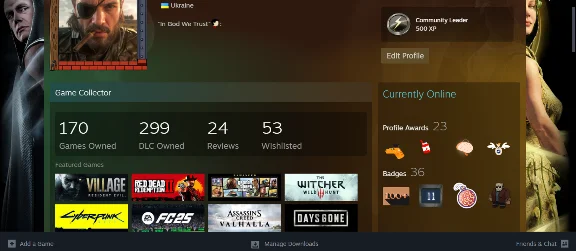 Steam Account | 170+ Games | Full Access + Prime csgo