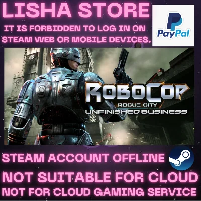 RoboCop Rogue City Unfinished Business Offline Paypal