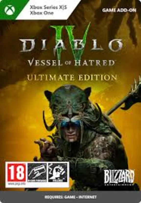 Diablo® IV: Vessel of Hatred - Ultimate  XBOX X/S КЛЮЧ