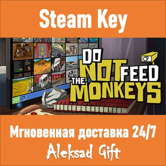 Do Not Feed the Monkeys (Steam) ✅REGION FREE/GLOBAL +🎁