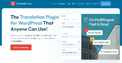 TranslatePress Pro license for one year