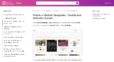 Лицензия Starter Templates на год/навсегда оригинальная