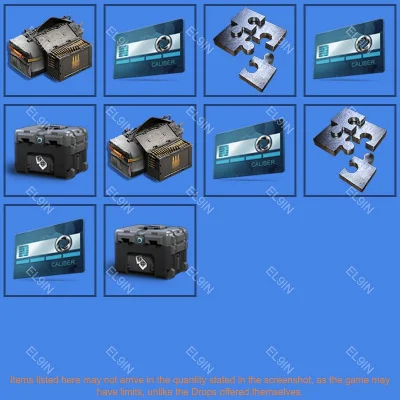 🌌Caliber📢Twitch Drops🎮10 items + 🎁