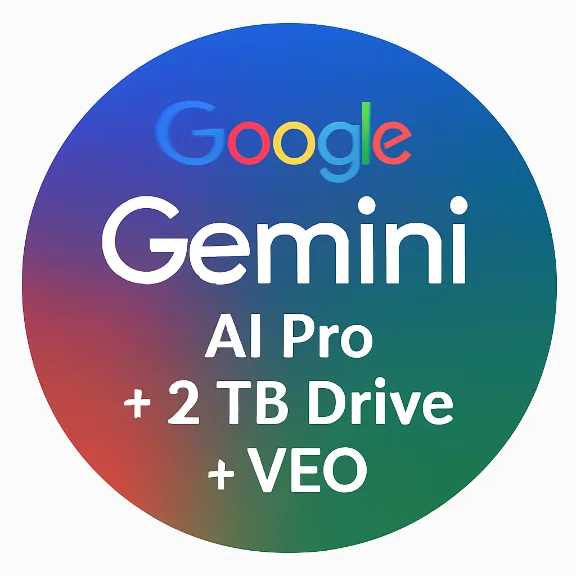 6 Months | Gemini Google AI + 2 TB + VEO 3 | OWNER
