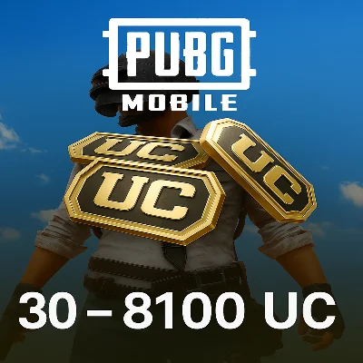 PUBG MOBILE | 60–8100 UC | PASSES | BUNDLES | via ID