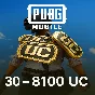 PUBG MOBILE | 60–8100 UC | PASSES | BUNDLES | via ID