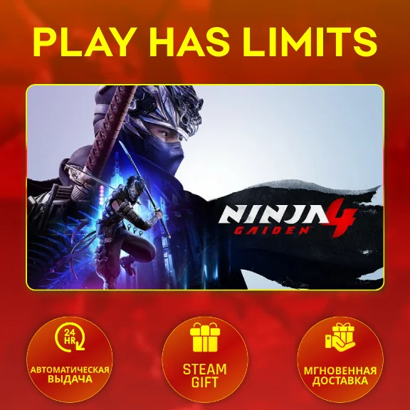 🎁NINJA GAIDEN 4*RU/UA/KZ/СНГ Steam Auto