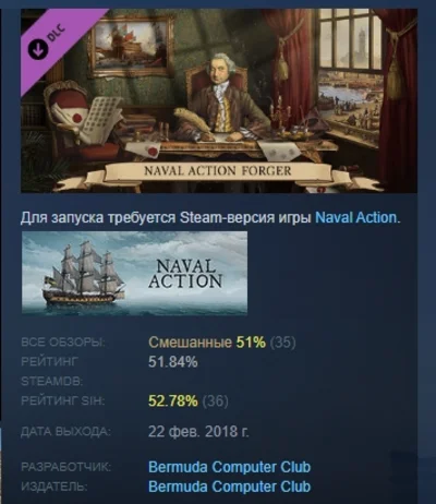 Naval Action - Prolific Forger 💎 DLC STEAM GIFT RU
