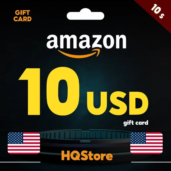 💸 AMAZON USA 10 USD GIFT CARD NO COMMISSION 0%