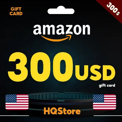 💸 AMAZON USA 300 USD GIFT CARD NO COMMISSION 0%