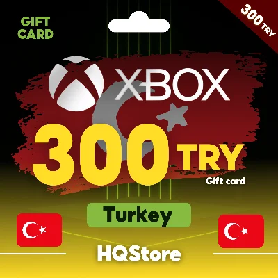 🎮Xbox Live Gift Card 300 TRY TURKEY