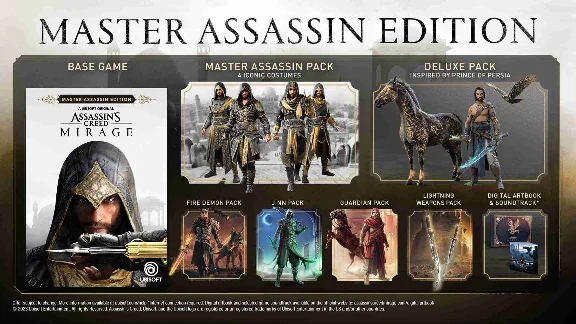 ✅ASSASSIN’S CREED MIRAGE MASTER ASSASSIN EDITION❤️XBOX