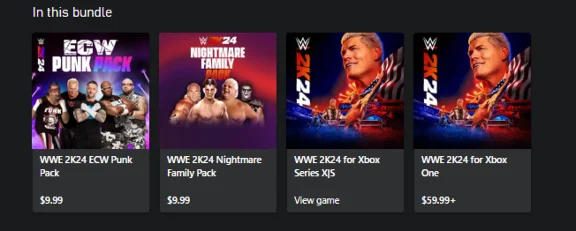 WWE 2K24 Digital Plus KEY XBOX One+Series X|S