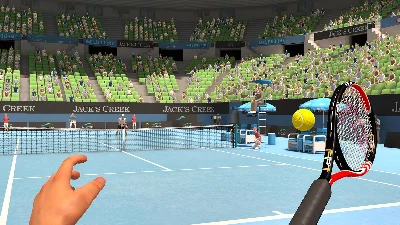 First Person Tennis The Real Tennis Simulator VR Quest
