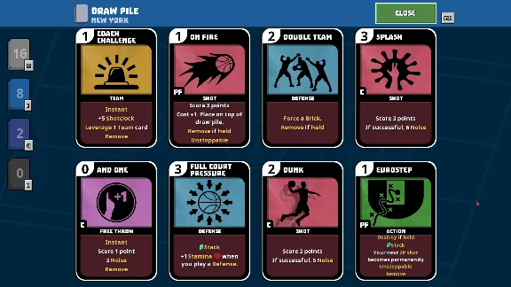 🚀 Clutchtime™: Basketball Deckbuilder 🤖 Steam Gift