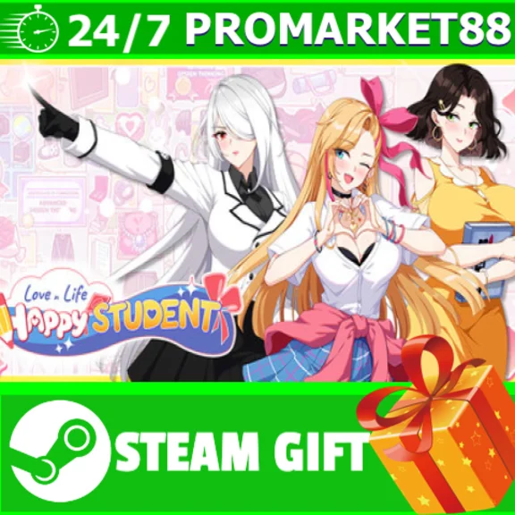 ⭐️ALL COUNTRIES⭐️ Love n Life Happy Student STEAM GIFT