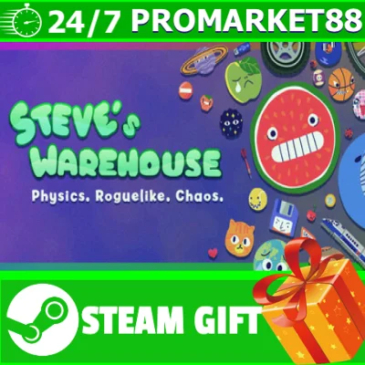️Steve s Warehouse Physics Roguelike Chaos STEAM GIFT