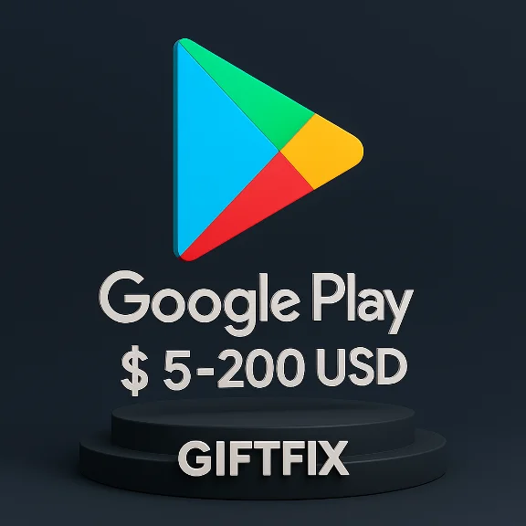 Google Play Gift Card USA 5-200$