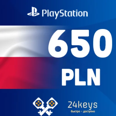 🎯PSN 650 Zloty (Poland PLN)🎯