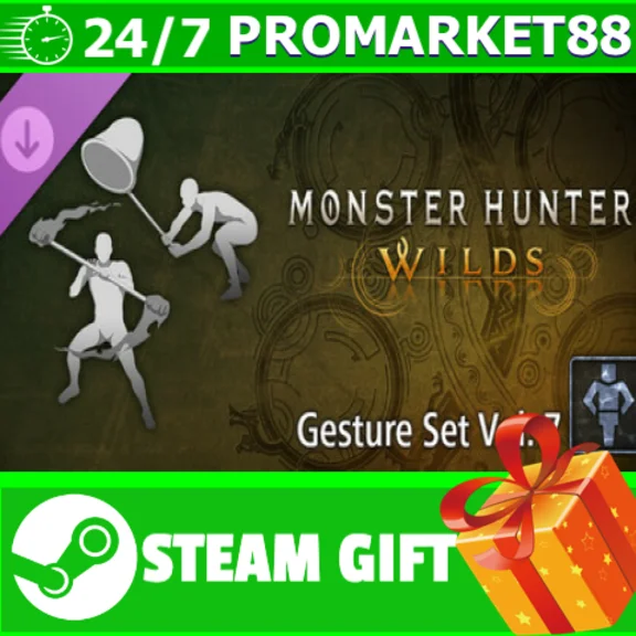 ️Monster Hunter Wilds Gesture Set Vol 7 STEAM GIFT