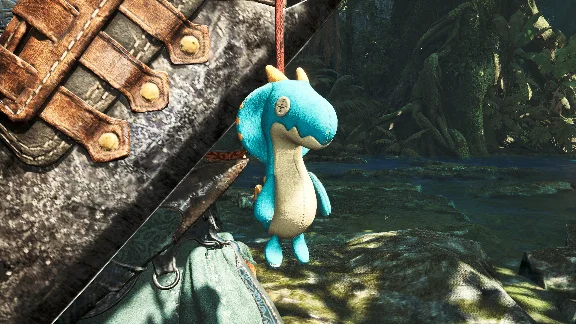 ️Monster Hunter Wilds Pendant Lagiacrus Plushie STEAM