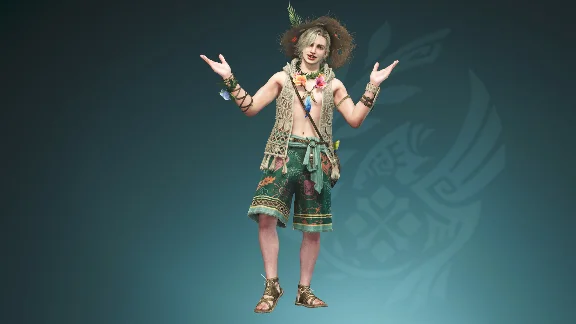 ️Monster Hunter Wilds Erik Outfit Summer Hat STEAM