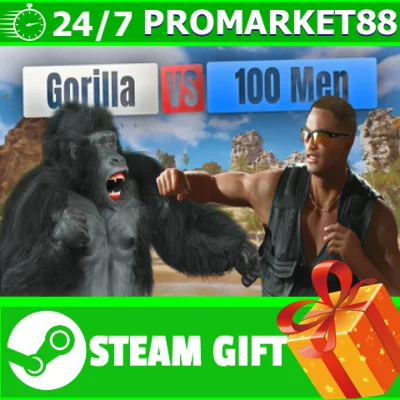 ️ALL COUNTRIES️ Gorilla Vs 100 Men STEAM GIFT