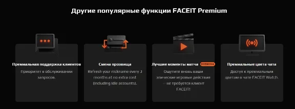 FACEIT PREMIUM БЕЗ ВХОДА ПОДПИСКА БЕЗОПАСНО 1-6-12 МЕС