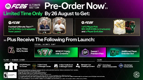 ✅EA SPORTS FC™ 26 Ultimate Edition 🔴 EA app / Origin