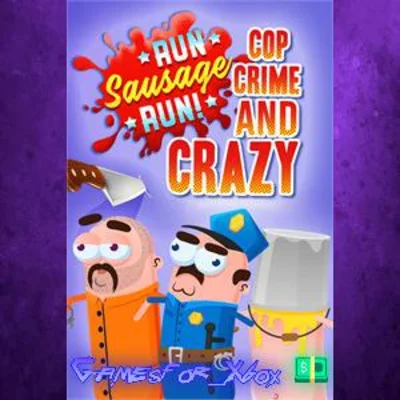 Run Sausage Run Cop, Crime and Crazy XBOX DLC