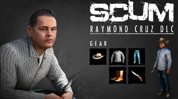 SCUM Raymond Cruz Character Pack STEAM РОССИЯ
