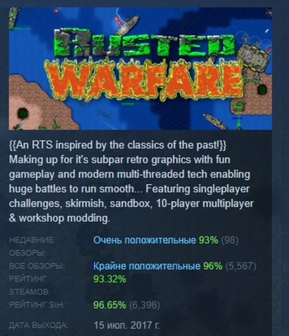 Rusted Warfare - RTS АВТОДОСТАВКА STEAM РОССИЯ