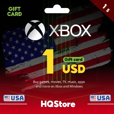 🎮Xbox Live (USA) 1$ USD Gift Card